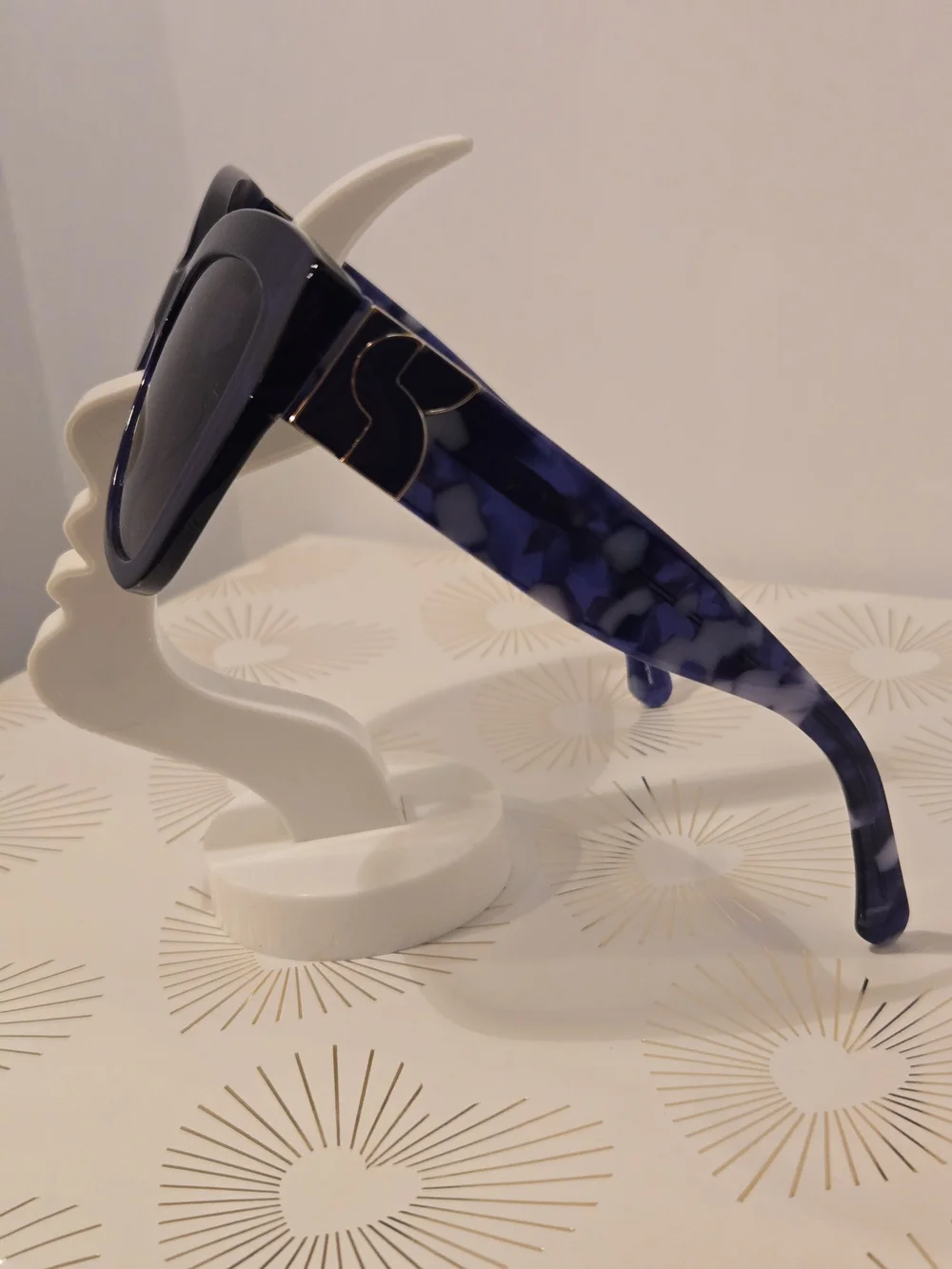 kate spade Women’s Blue Gradient Cat-Eye Sunglasses